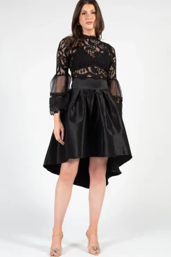 Chelsea Addison Lace Bell Sleeve Blouse Hot