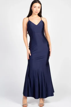 Misty Rose All That Shimmers Mermaid Maxi Dress Discount