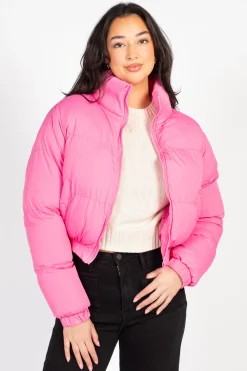 Anwnd Annelise Padded Cropped Puffer Jacket Online