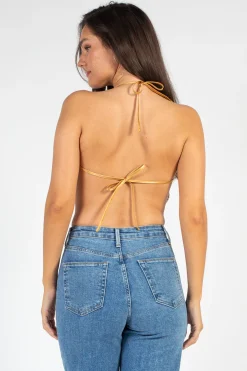 Better Be Arabella Rhinestone Crop Top Online