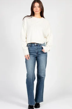 Double Zero Astrid Checkered Knit Sweater Discount