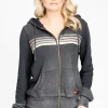 Aviator Nation 5 Stripe Hoodie Outlet