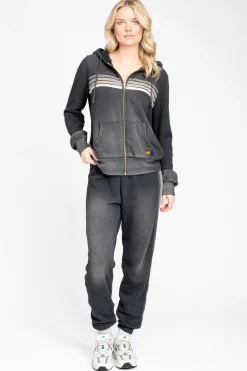 Aviator Nation 5 Stripe Sweatpants New