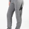 Aviator Nation Classic Bolt Sweatpants HeatherGrey Clearance