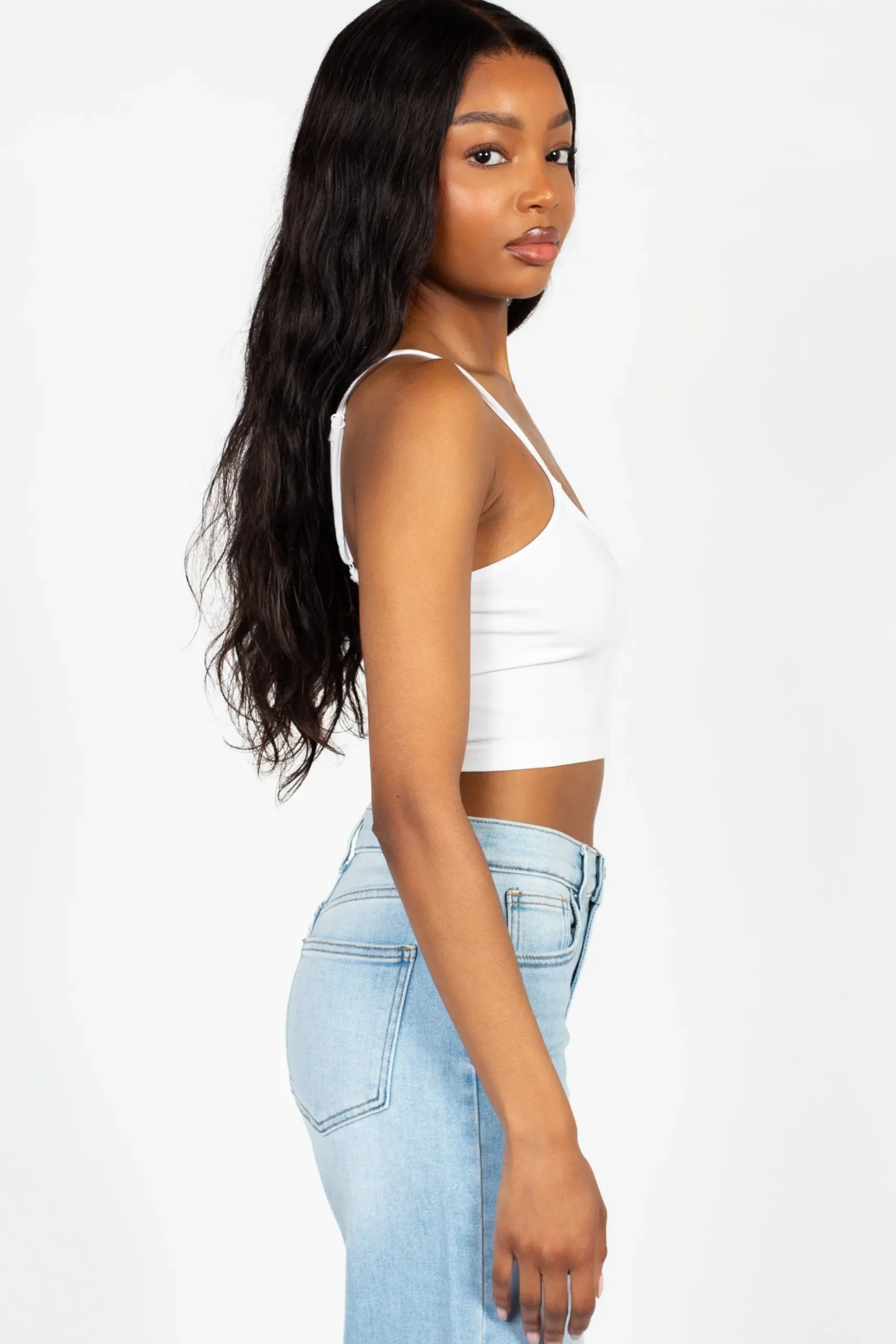 C'est Moi Crop Tank Top Discount