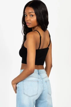 C'est Moi Crop Tank Top Discount