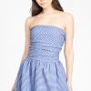 Illa Illa Clarissa Gingham Bubble Hem Mini Dress Discount