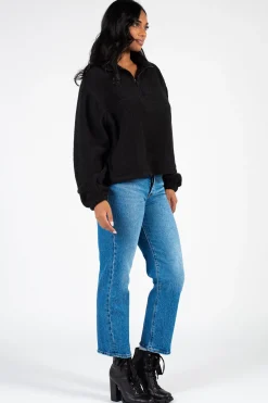 Double Zero Cuddle Up Half Zip Fleece Jacket Online
