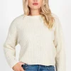 Double Zero Emara Textured Knit Sweater New