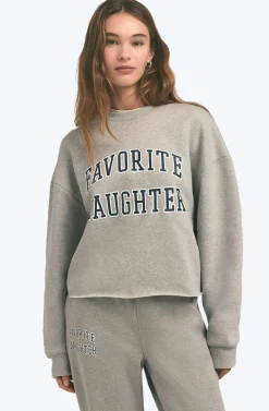 Favorite Daughter Cropped Crewneck New