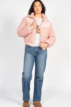 Beivy Fluffy Clouds Teddy Puffer Jacket Best
