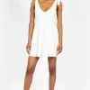 Blue Blush Gabriella Tie Shoulder Skater Mini Dress Discount