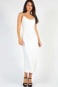 Audrey 3+1 Jillian Side Slit Midi Dress Outlet
