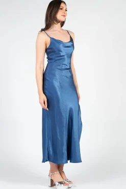 Audrey 3+1 Jillian Side Slit Midi Dress Outlet