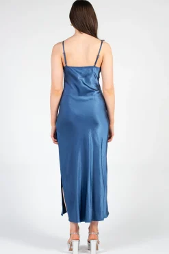 Audrey 3+1 Jillian Side Slit Midi Dress Outlet