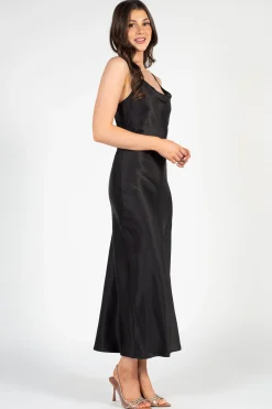 Audrey 3+1 Jillian Side Slit Midi Dress Outlet