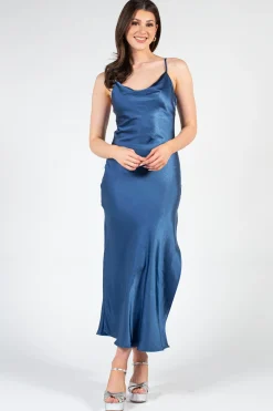 Audrey 3+1 Jillian Side Slit Midi Dress Outlet