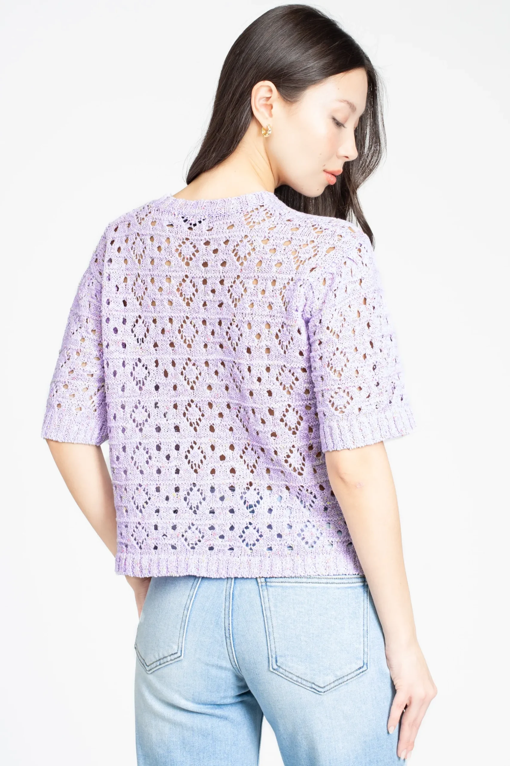 John + Jenn Saint Sweater HazyLilac Best