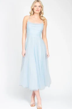 One and Only Josie Tulle Maxi Dress Fashion