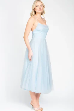 One and Only Josie Tulle Maxi Dress Fashion