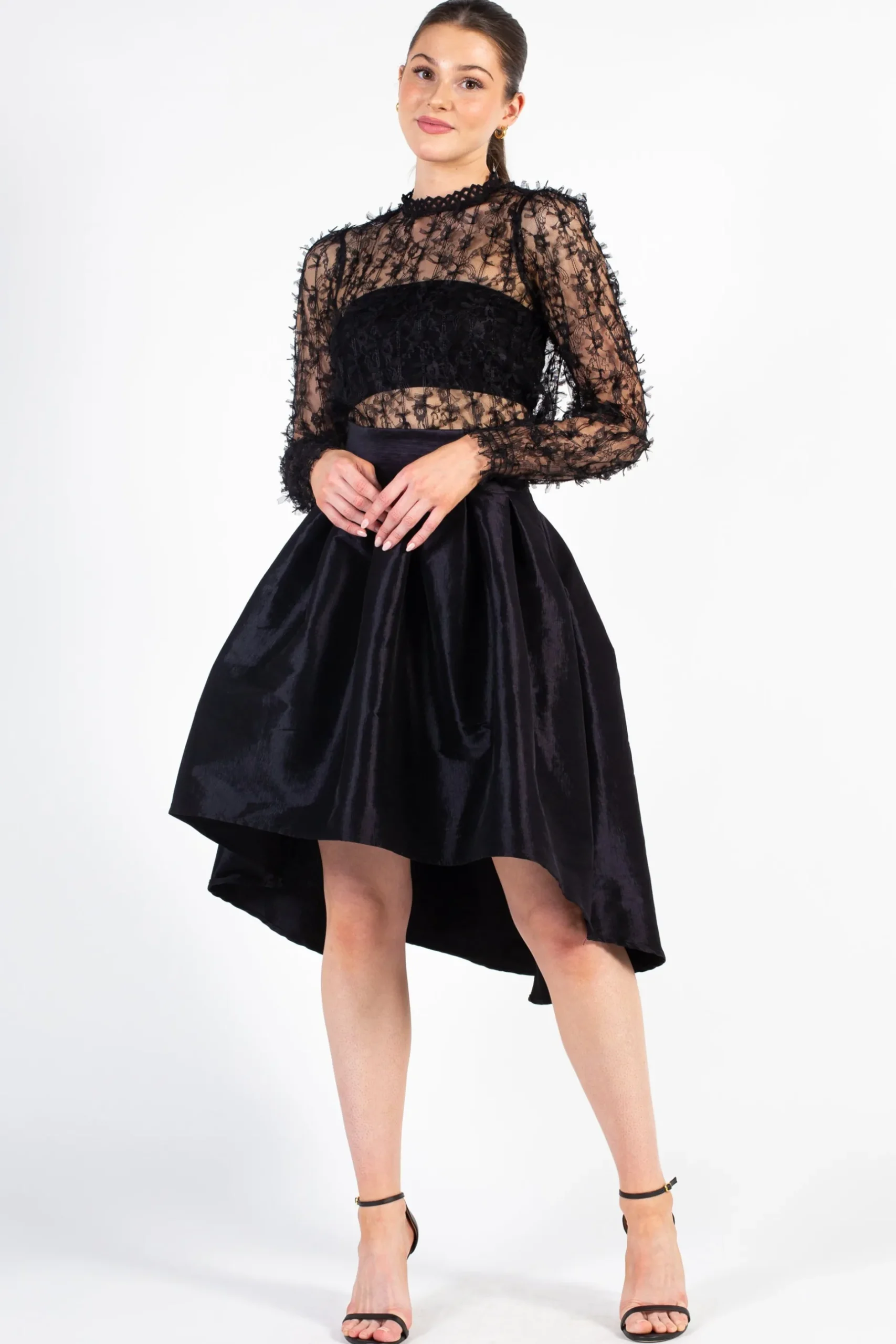 Apeach Juliette Mesh Bow Applique Blouse Hot