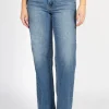 Just Black Denim Full Length Straight Jeans MediumDenim Discount