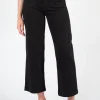 Just Black Denim Patch Pocket Wide Leg JetBlack Sale