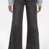Just Black Denim Relaxed Vintage Straight Jeans DenimWashedGrey Clearance