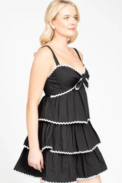 One and Only Lavinia Tiered Mini Dress Sale