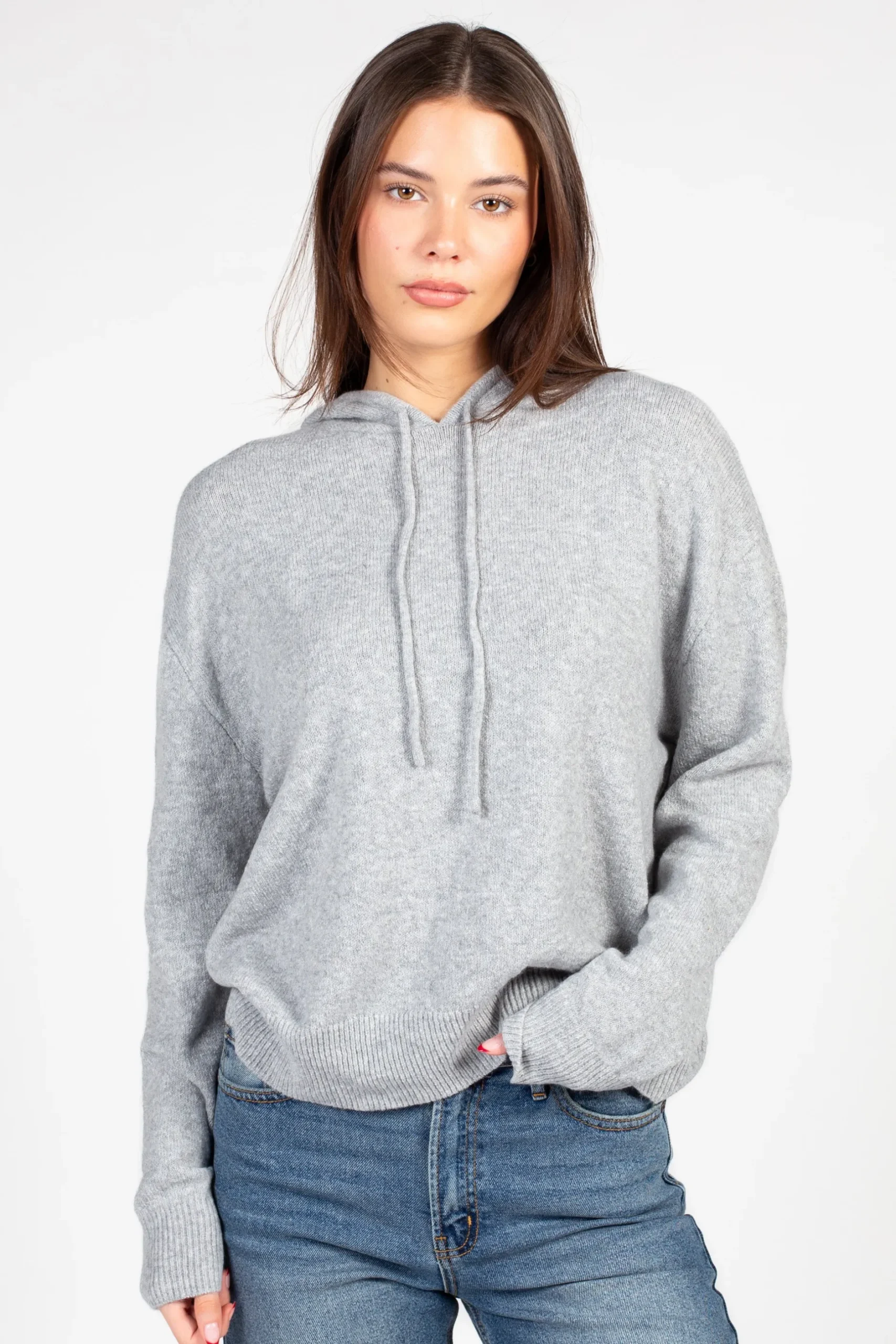 Double Zero Leah Hooded Sweater Sale