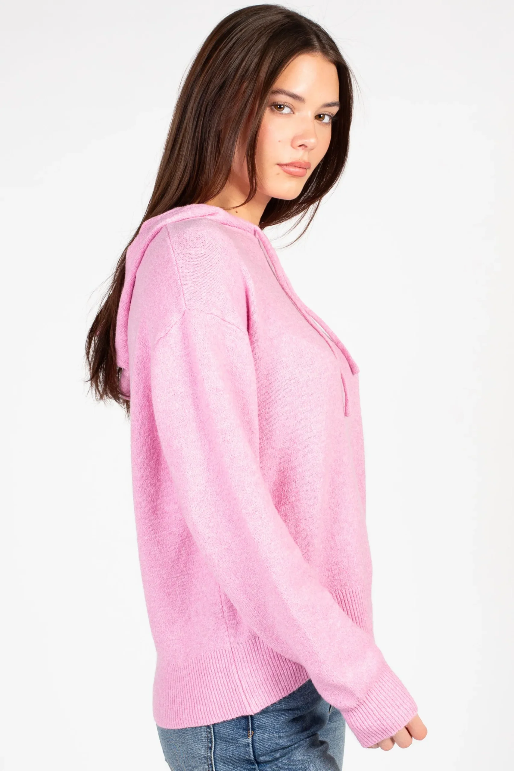 Double Zero Leah Hooded Sweater Sale