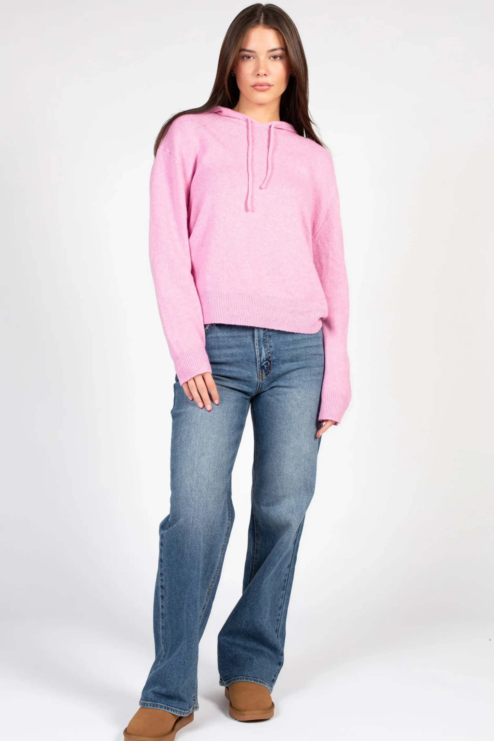 Double Zero Leah Hooded Sweater Sale