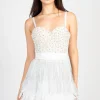 The Sang Lenore Embellished Bustier Crop Top Fashion