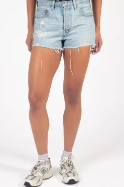 Levi's 501® High Rise Original Short LightWash Discount