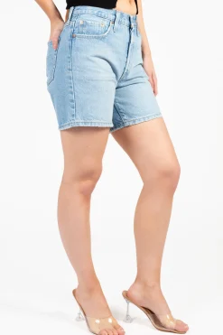Levi's 501® Mid Thigh Short Blue Sale