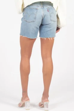 Levi's 501® Mid Thigh Short Blue Sale