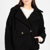 HYFVE Maia Collared Button Up Teddy Coat Online