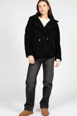 HYFVE Maia Collared Button Up Teddy Coat Online