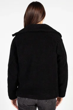 HYFVE Maia Collared Button Up Teddy Coat Online