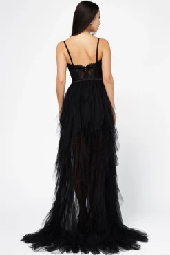klesis Miley Tulle Lace Maxi Dress Discount
