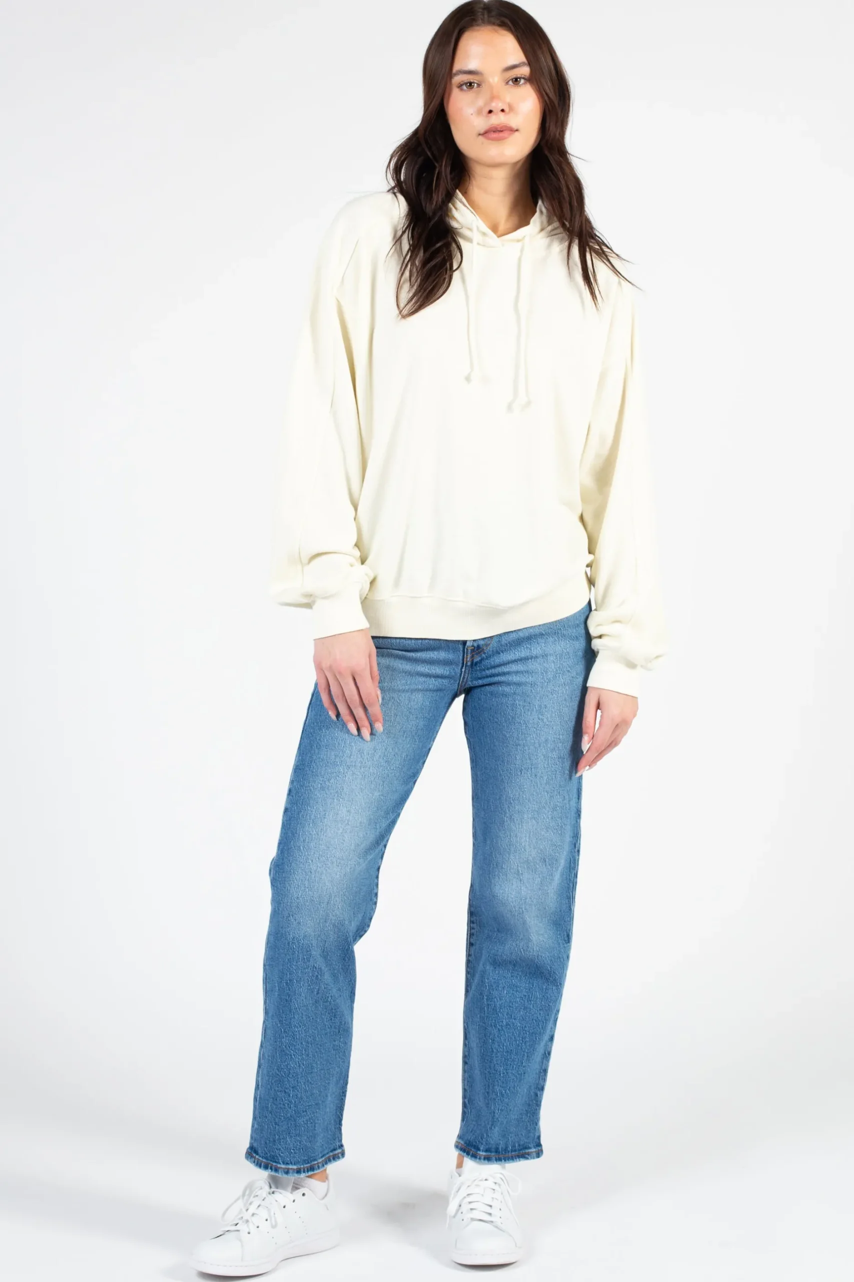 Double Zero Raw Trim Hoodie New