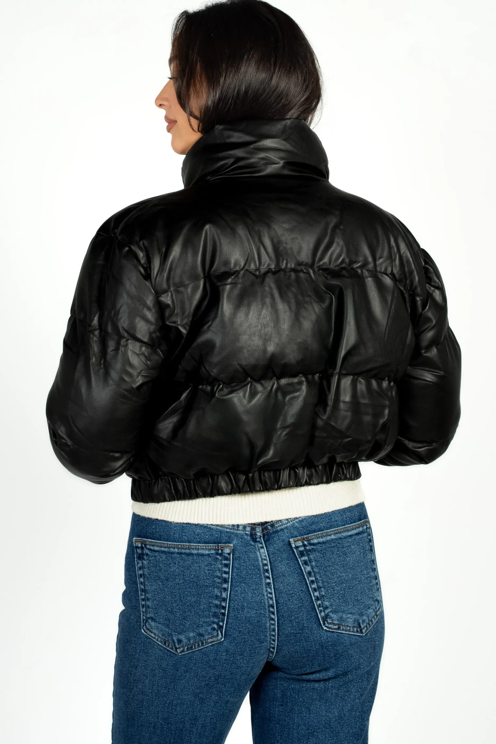 36point5 Rebel Faux Leather Bomber Jacket Clearance