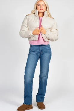 36point5 Rebel Faux Leather Bomber Jacket Clearance