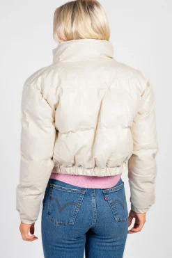36point5 Rebel Faux Leather Bomber Jacket Clearance