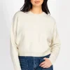 Double Zero Rosy Cropped Knit Sweater Sale