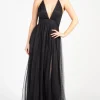 Luxxel Sandy Tulle Maxi Dress Sale