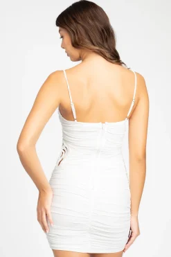 Privy Sierra Floral Cut-Out Mini Dress Discount
