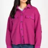Shop Neighbor Sophie Oversized Shacket Pink Sale