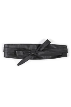 honey Vegan Leather Wrap Belt Outlet