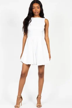Blue Blush Winona Bubble Hem Mini Dress Sale